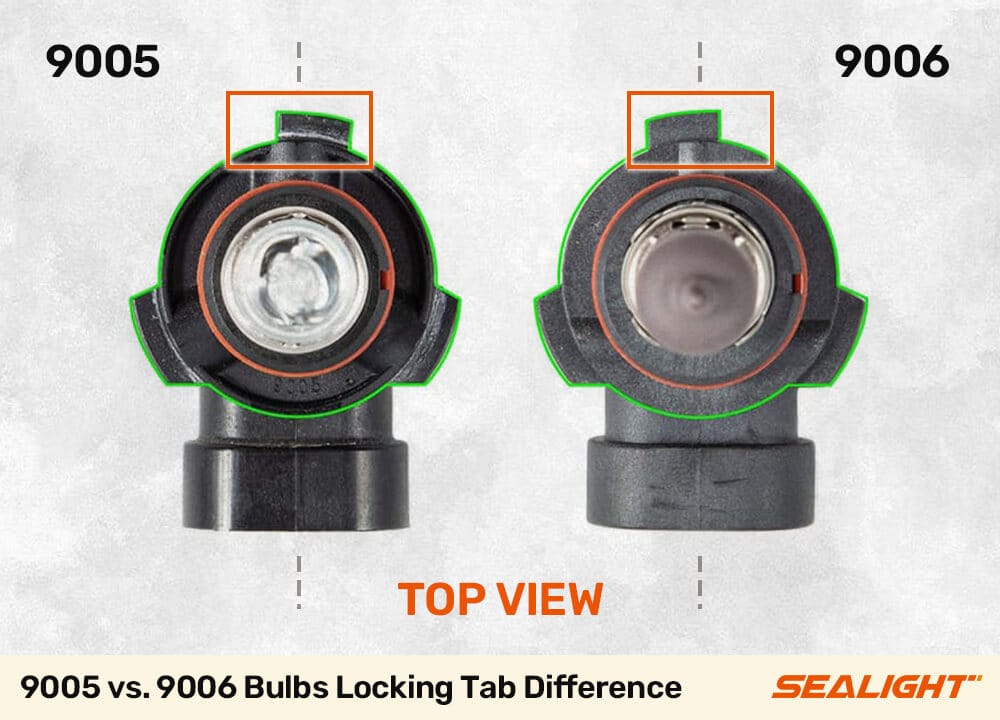 9005 vs 9006 bulb difference