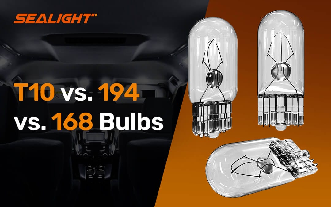 T10 vs. 194 vs. 168 bulbs:  Everything You Need to Know