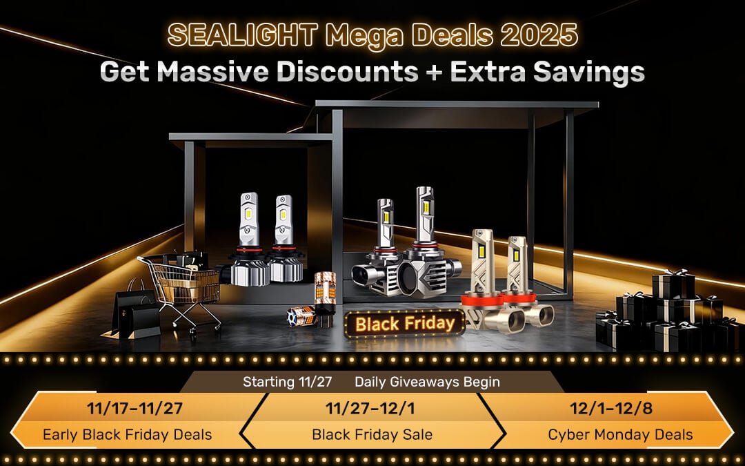SEALIGHT's 2025 Black Friday and Cyber Monday Sale Shopping Guide🎉