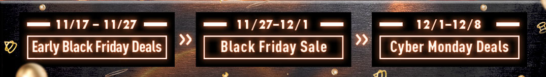 sealight canada black friday 2025 timeline