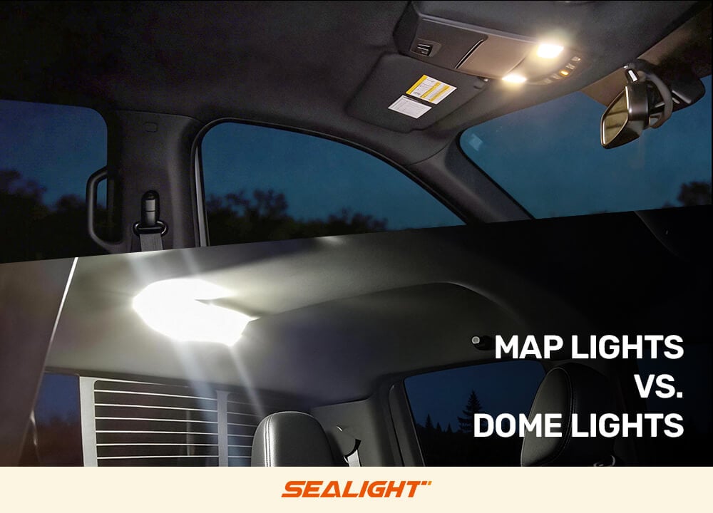 Dome Light vs Map Light: What’s the Difference in Car Interior Lights?