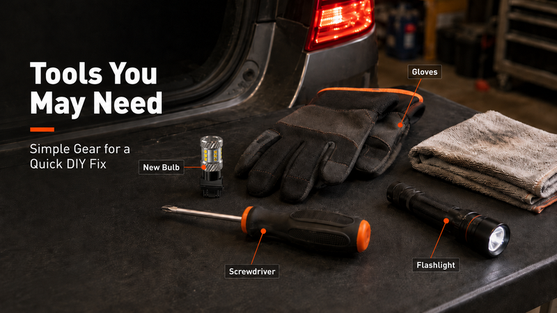 tools needed to replace brake light