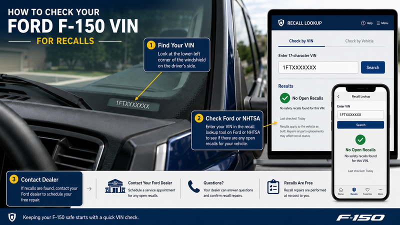 ford f-150 vin check for headlight recall