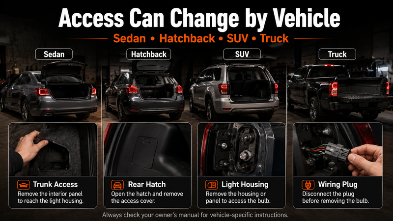 vehicle specific brake light replacement