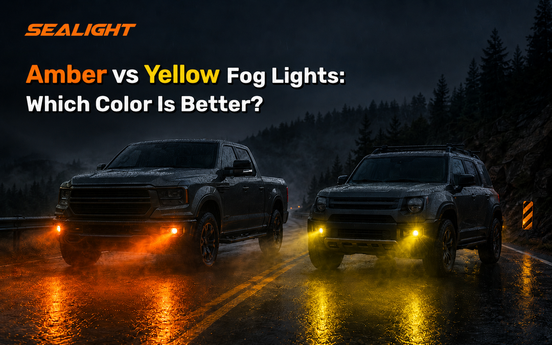 Amber vs Yellow Fog Lights: Which Color Is Better?