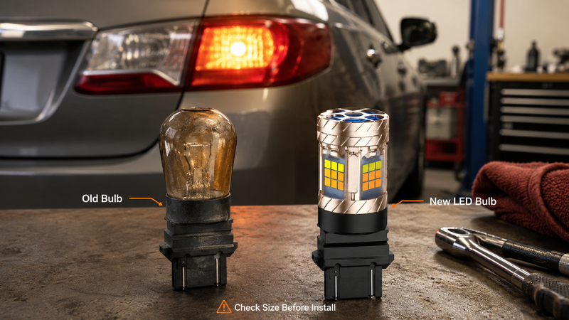 replace bad turn signal bulb