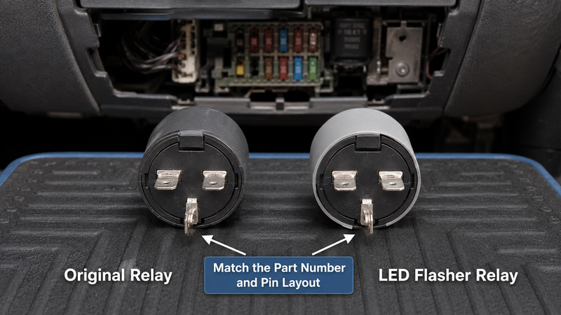 replace flasher relay