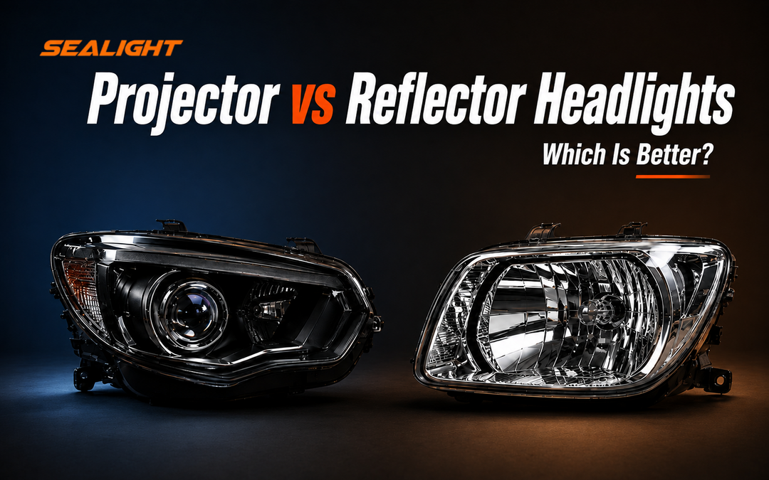 Projector vs Reflector Headlights: Beam, Glare & Brightness