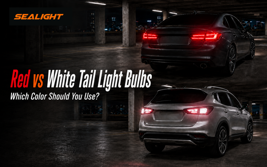 Red vs White Tail Light Bulbs: Which Is Best for a Red Lens?