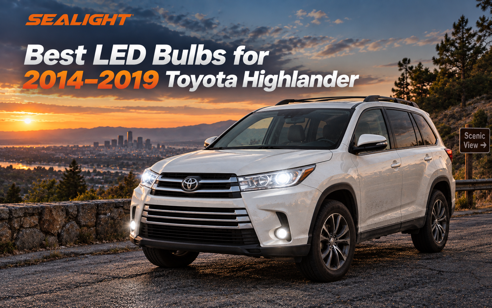 Best LED Bulbs for 2014–2019 Toyota Highlander