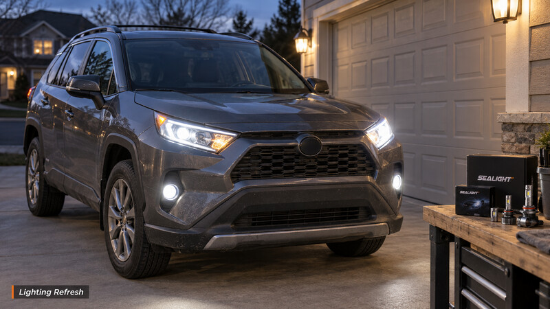 pre-owned car lighting refresh