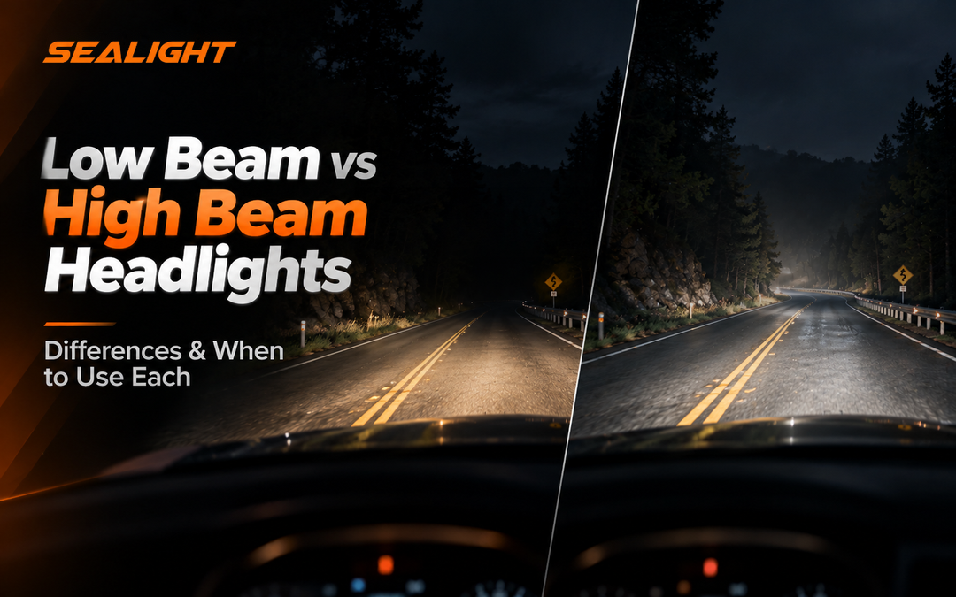 Low Beam vs High Beam Headlights: Differences & When to Use Each