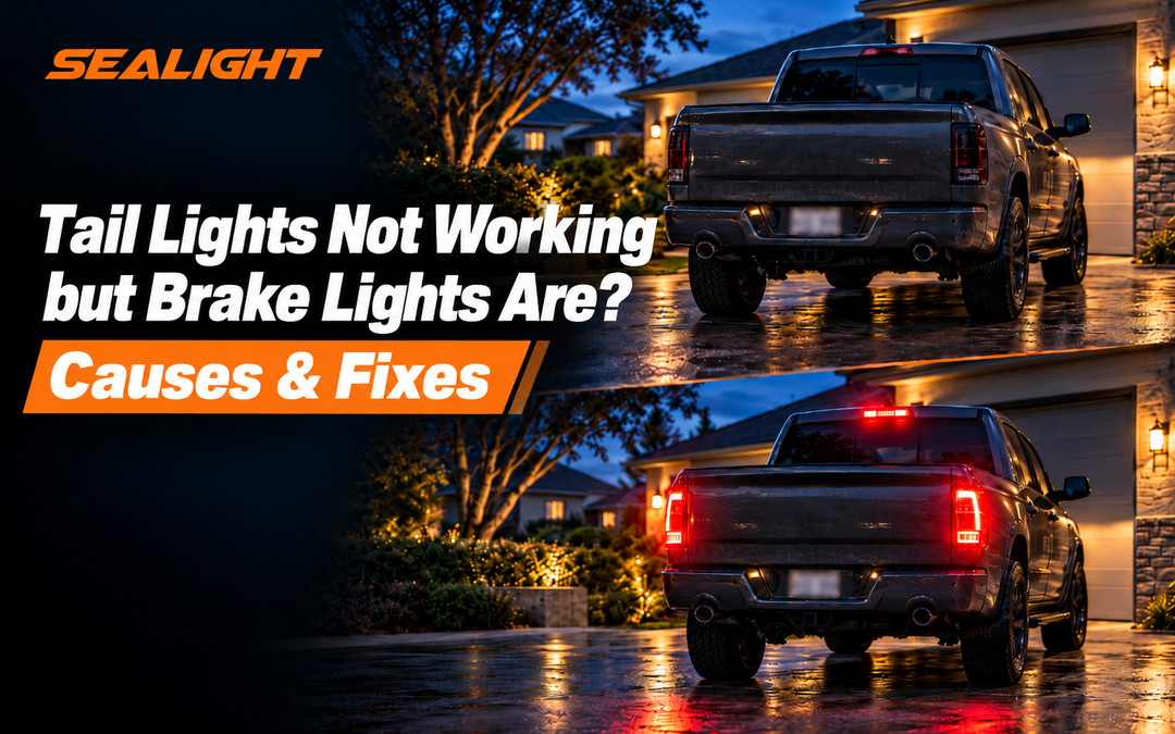 Tail Lights Not Working but Brake Lights Are? Causes & Fixes
