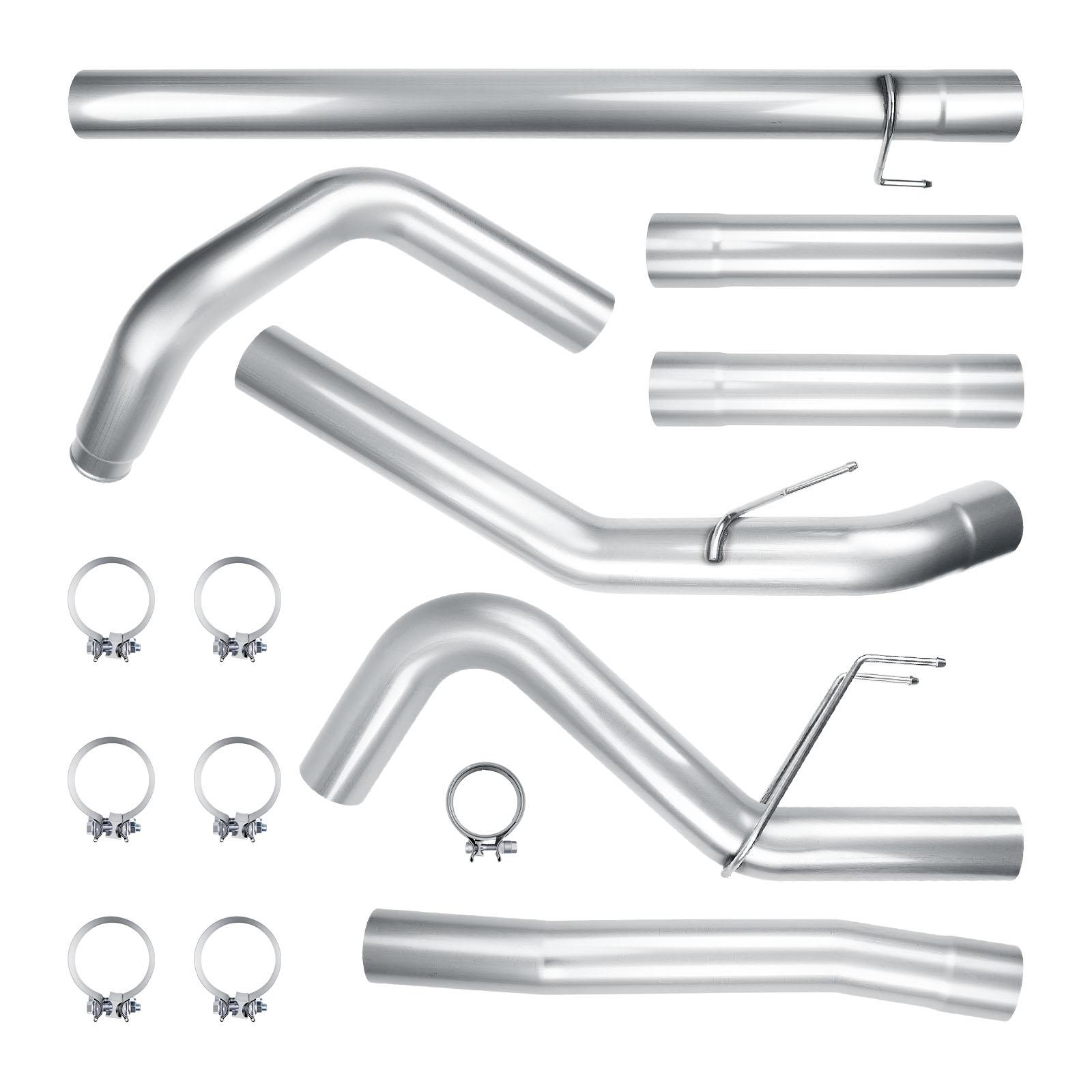 2023-2026 6.7L Powerstroke 4'' Turbo-Back DPF Delete Pipe for Ford F250/F350 Super Duty 2