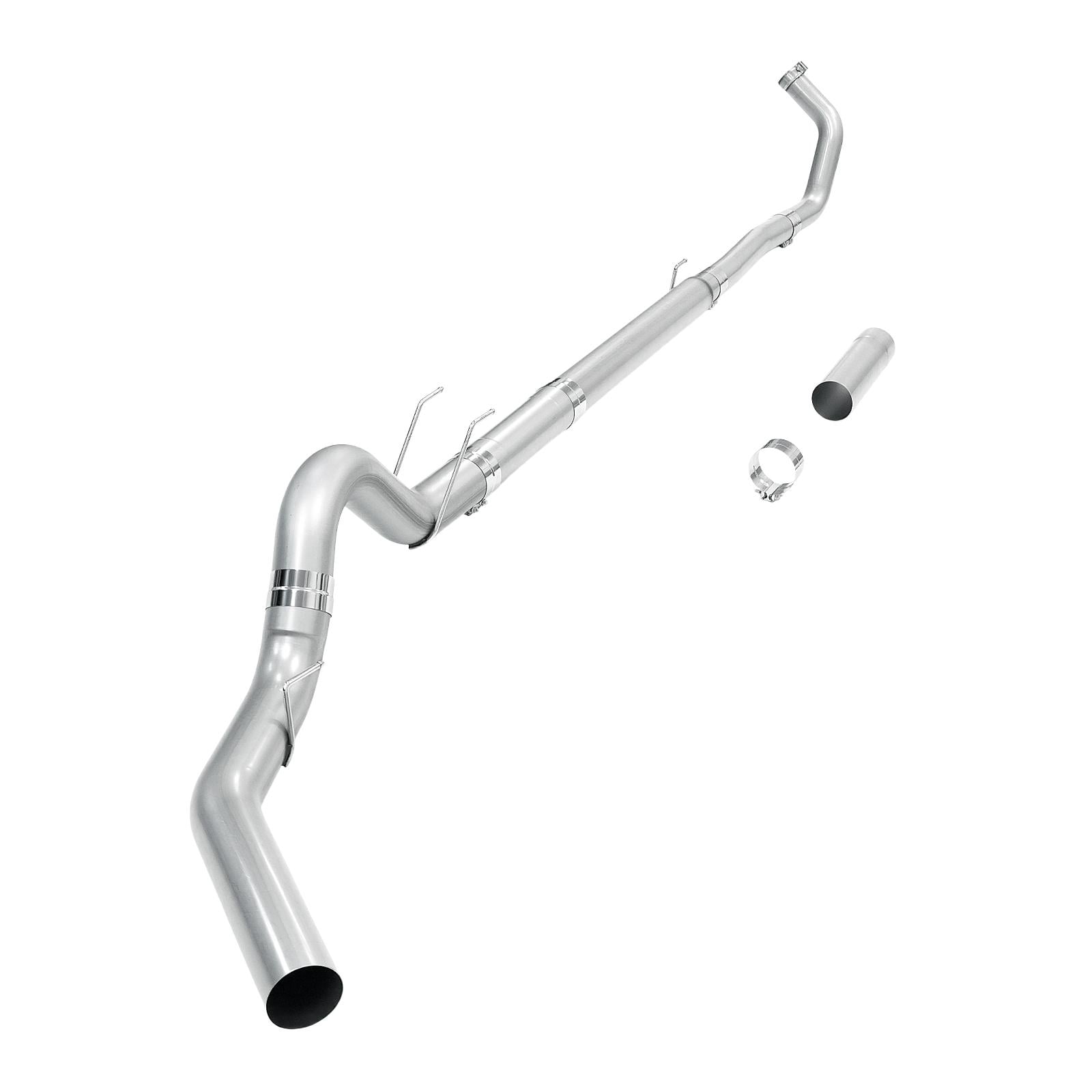 2023-2026 6.7L Powerstroke 5'' Turbo-Back DPF Delete Pipe for Ford F250/F350 Super Duty 0