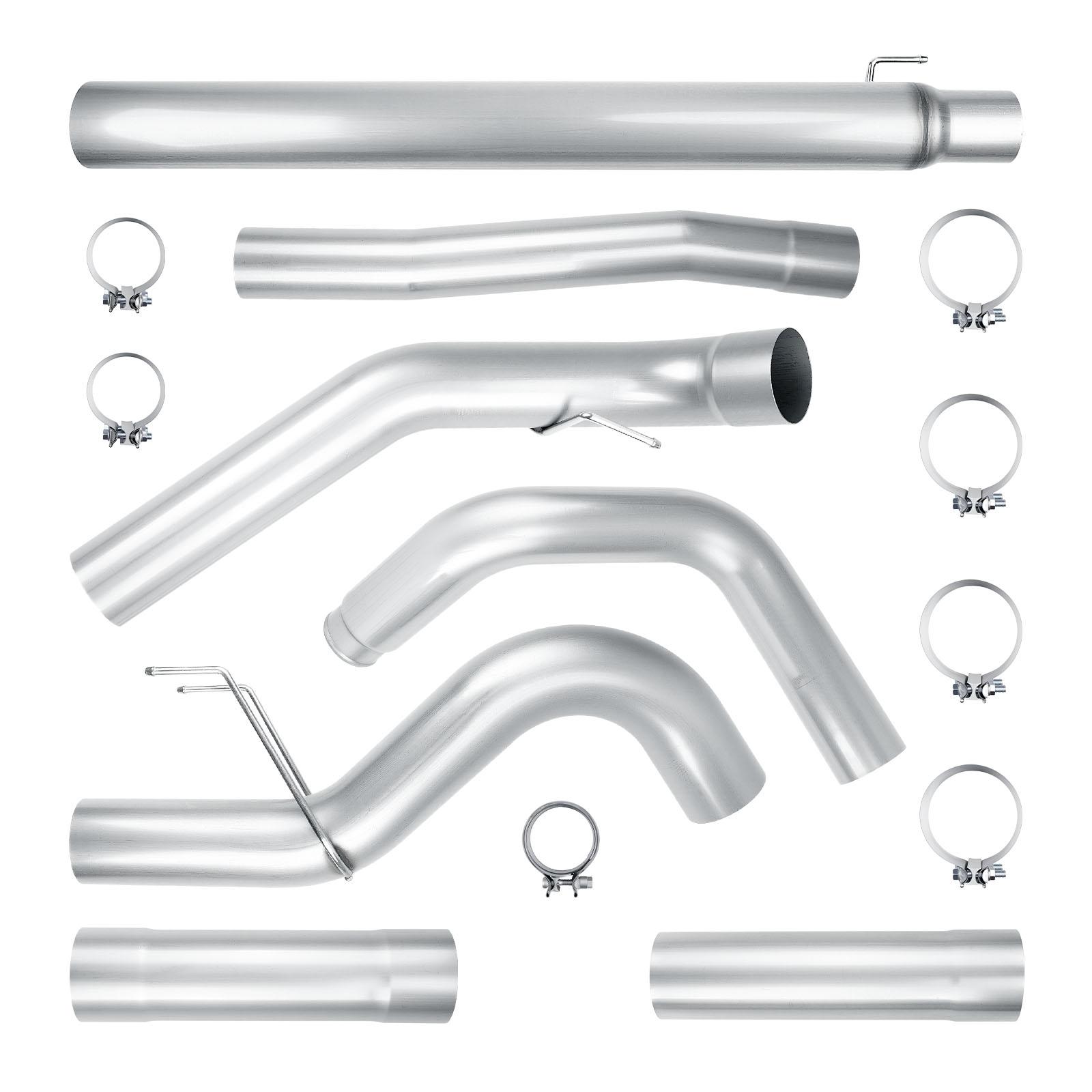 2023-2026 6.7L Powerstroke 5'' Turbo-Back DPF Delete Pipe for Ford F250/F350 Super Duty 2