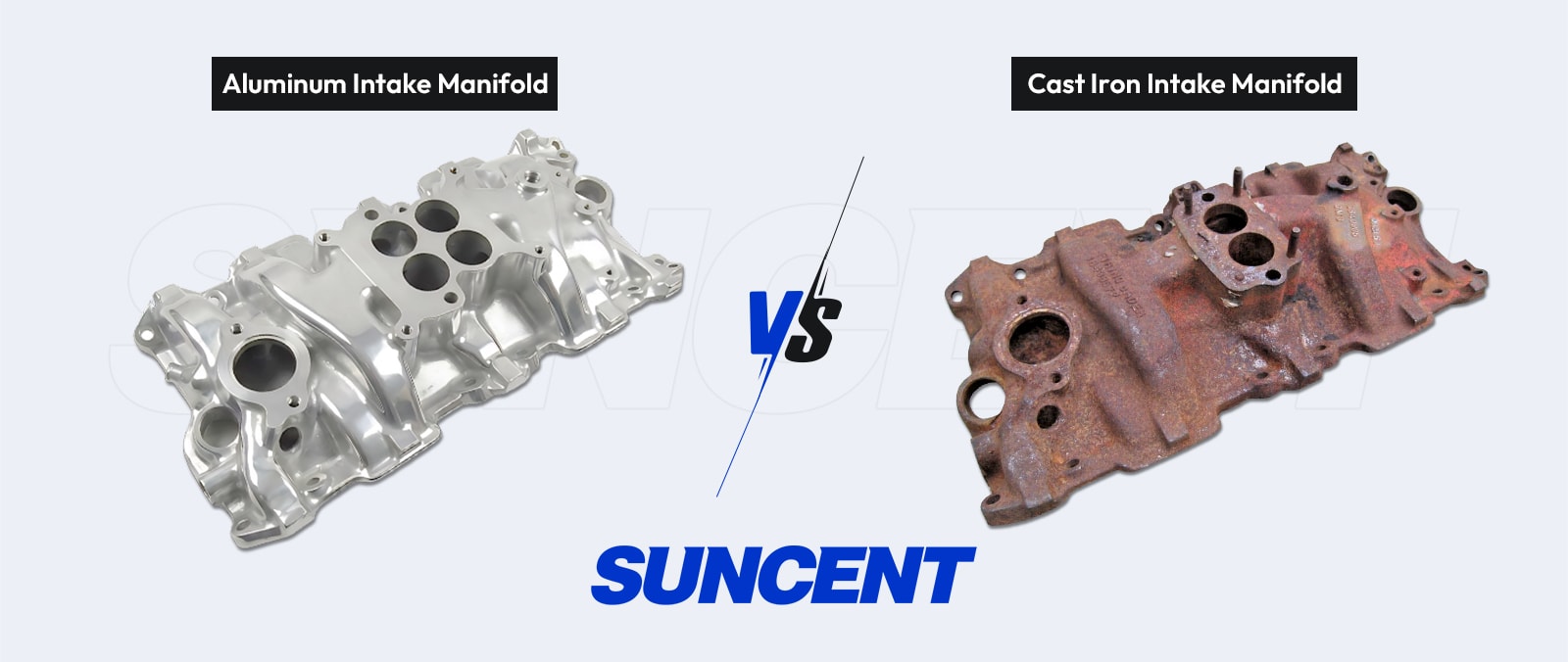aluminum intake manifold vs cast iron