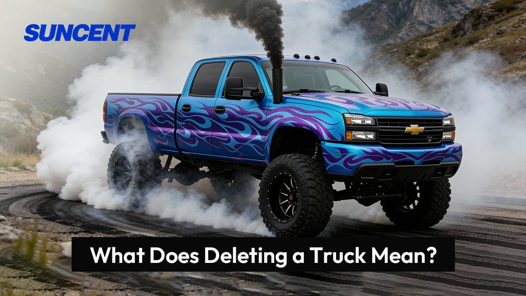 what does deleting a truck mean