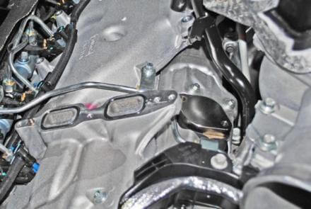 install exhaust block off plate