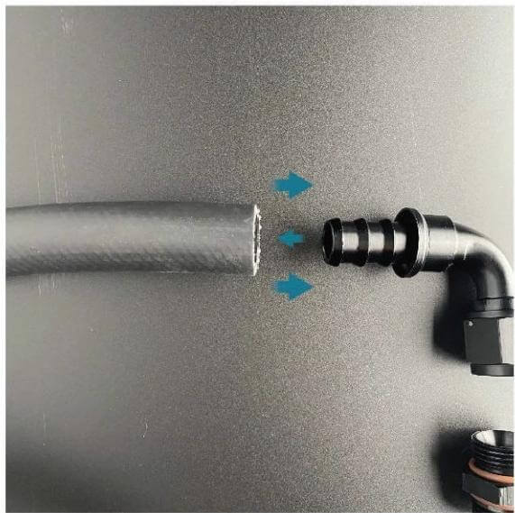 install the sealing cap