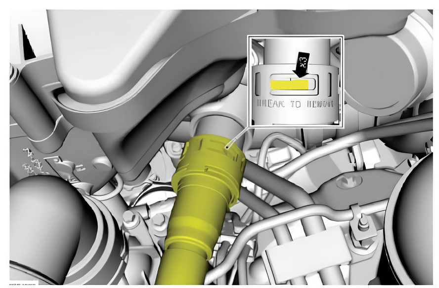 remove the ccv oil separator