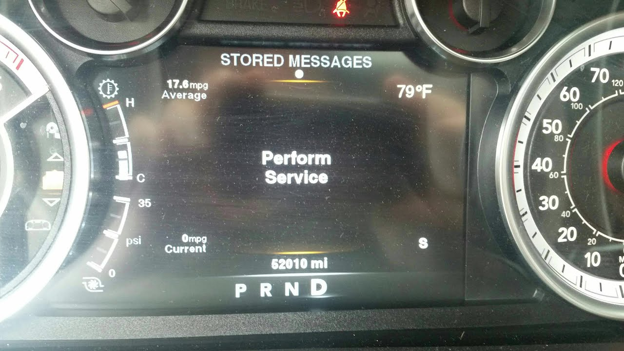 6.7 cummins perform service message
