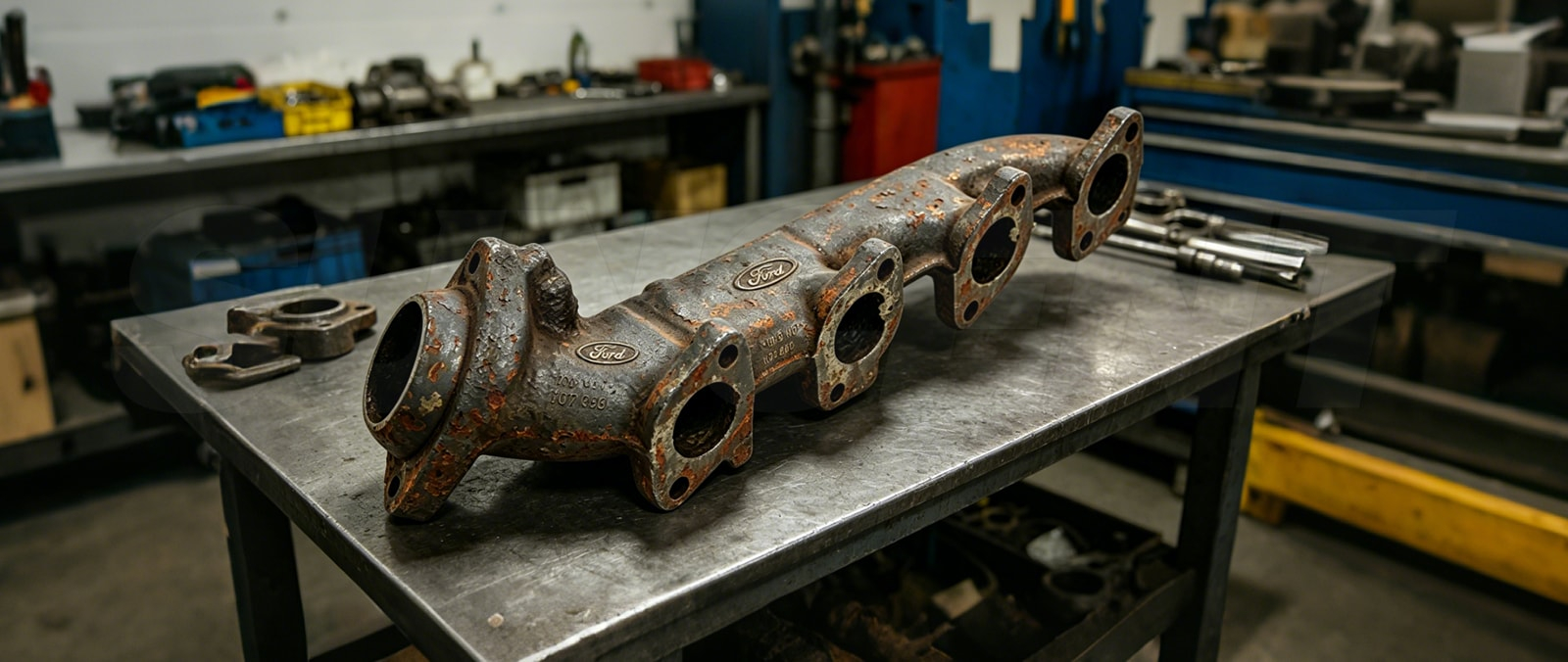 an exhaust manifold
