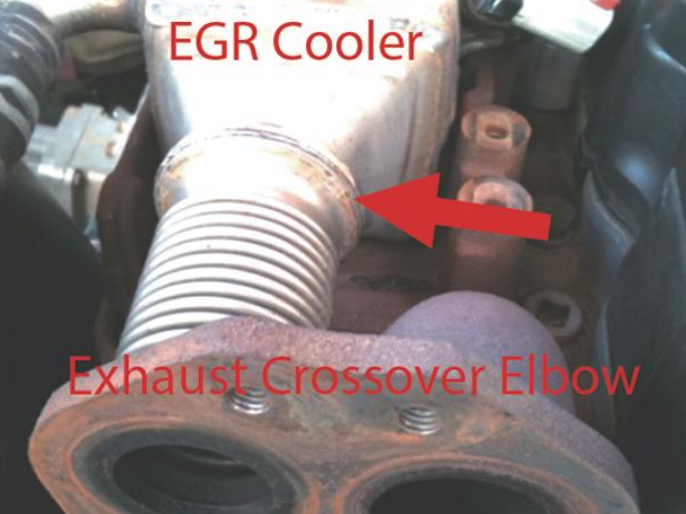 remove the egr cooler