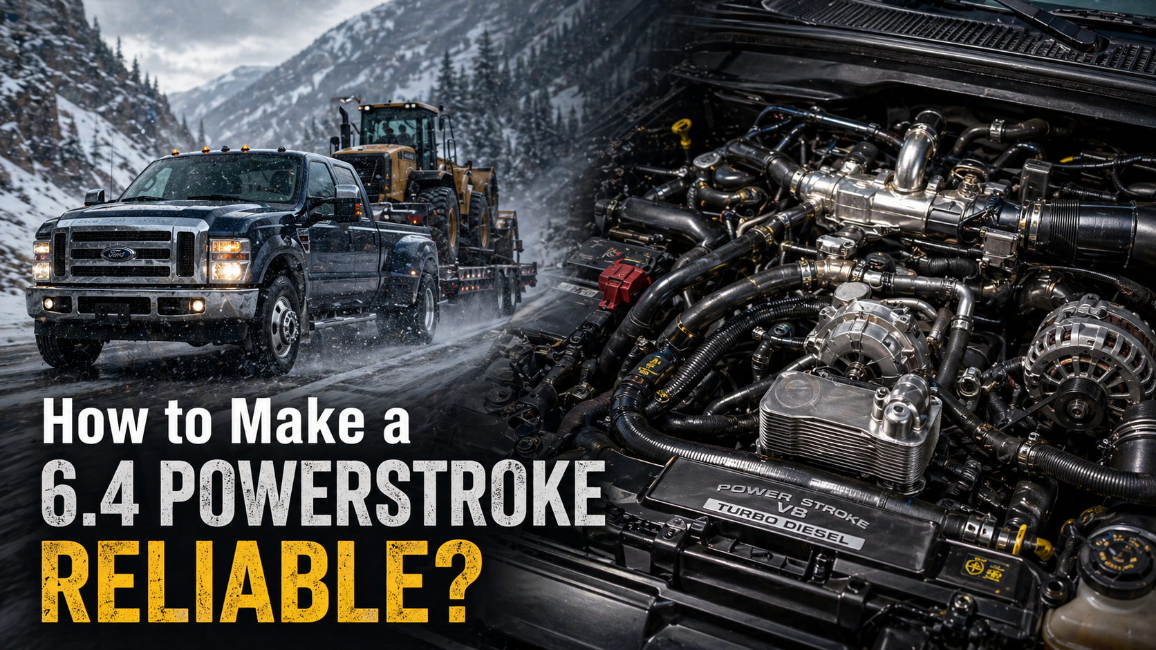 How to Make a 6.4 Powerstroke Reliable: Ending the Dual EGR Cooler Nightmare