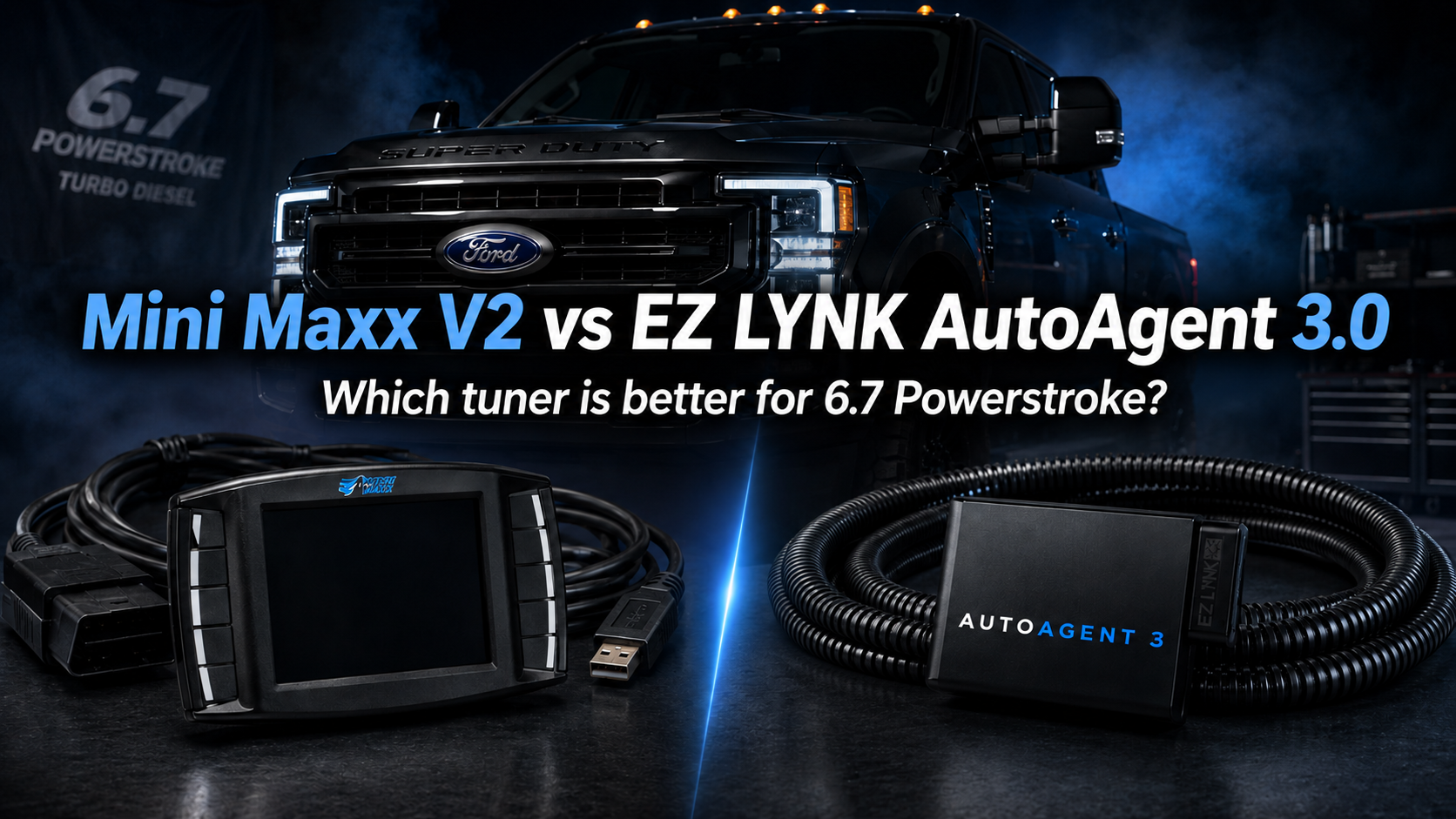 Best 6.7 Powerstroke Delete Tuner in 2026: Mini Maxx V2 vs. EZ LYNK