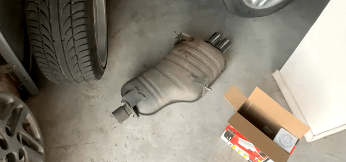 It is recommended to keep the muffler after removing it
