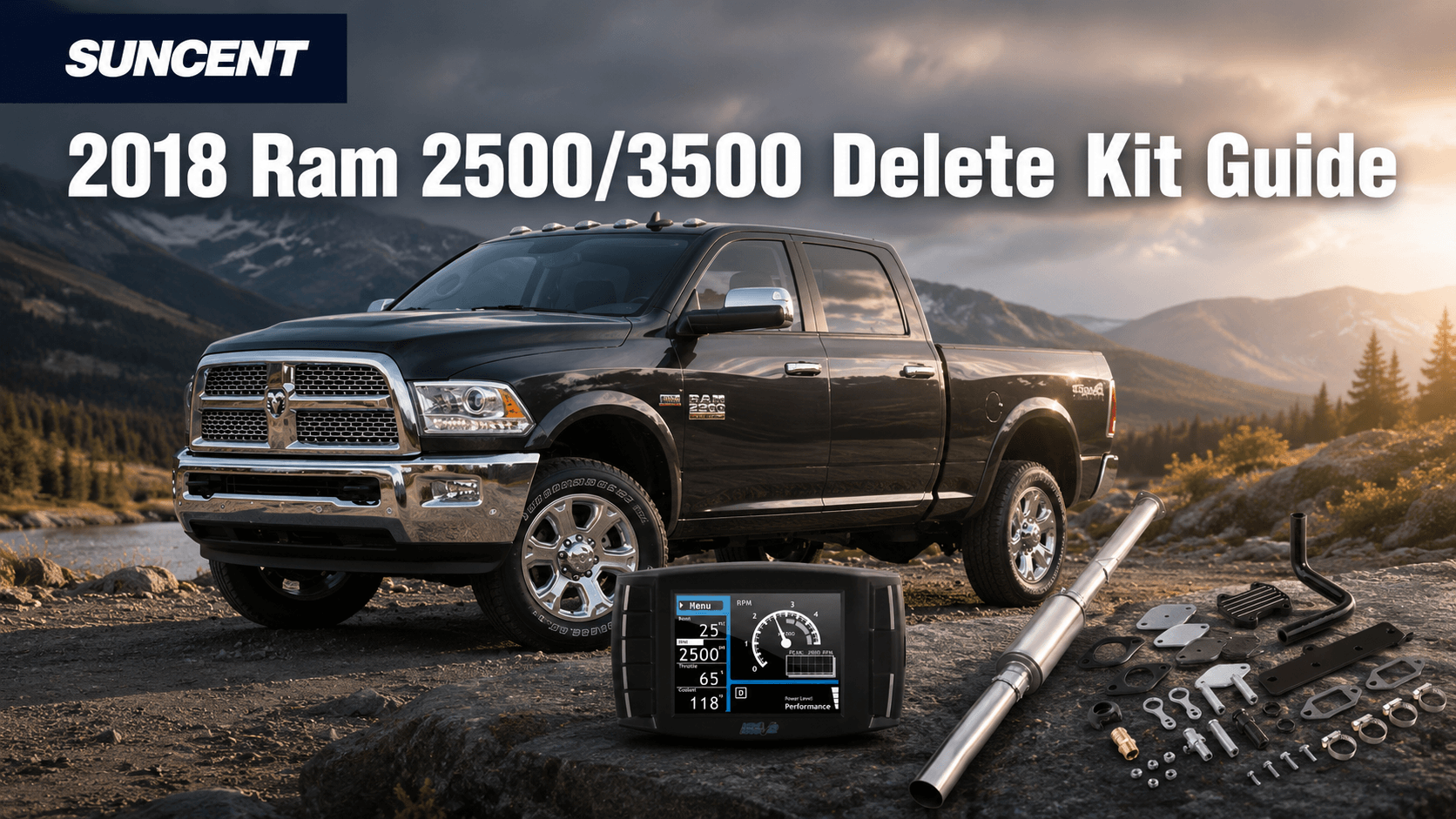 2018 Ram 2500 & 3500 Delete Kit for 6.7 Cummins Diesel Trucks