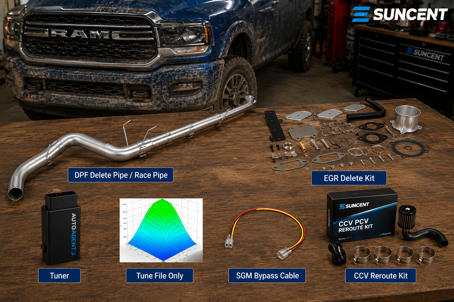 6.7 Cummins delete kit parts checklist