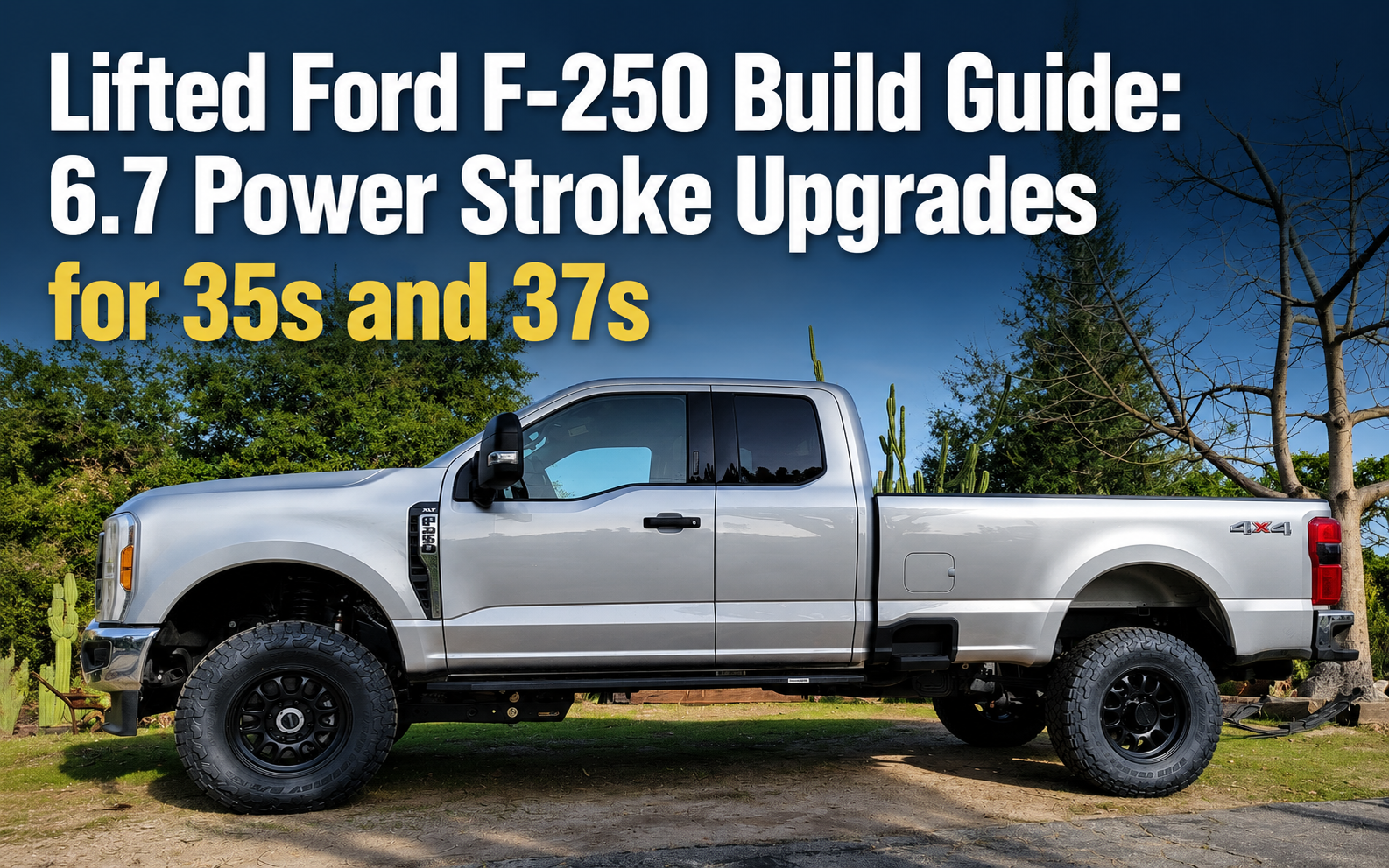 Lifted Ford F-250 Build Guide: 6.7 Power Stroke Upgrades for 35s and 37s