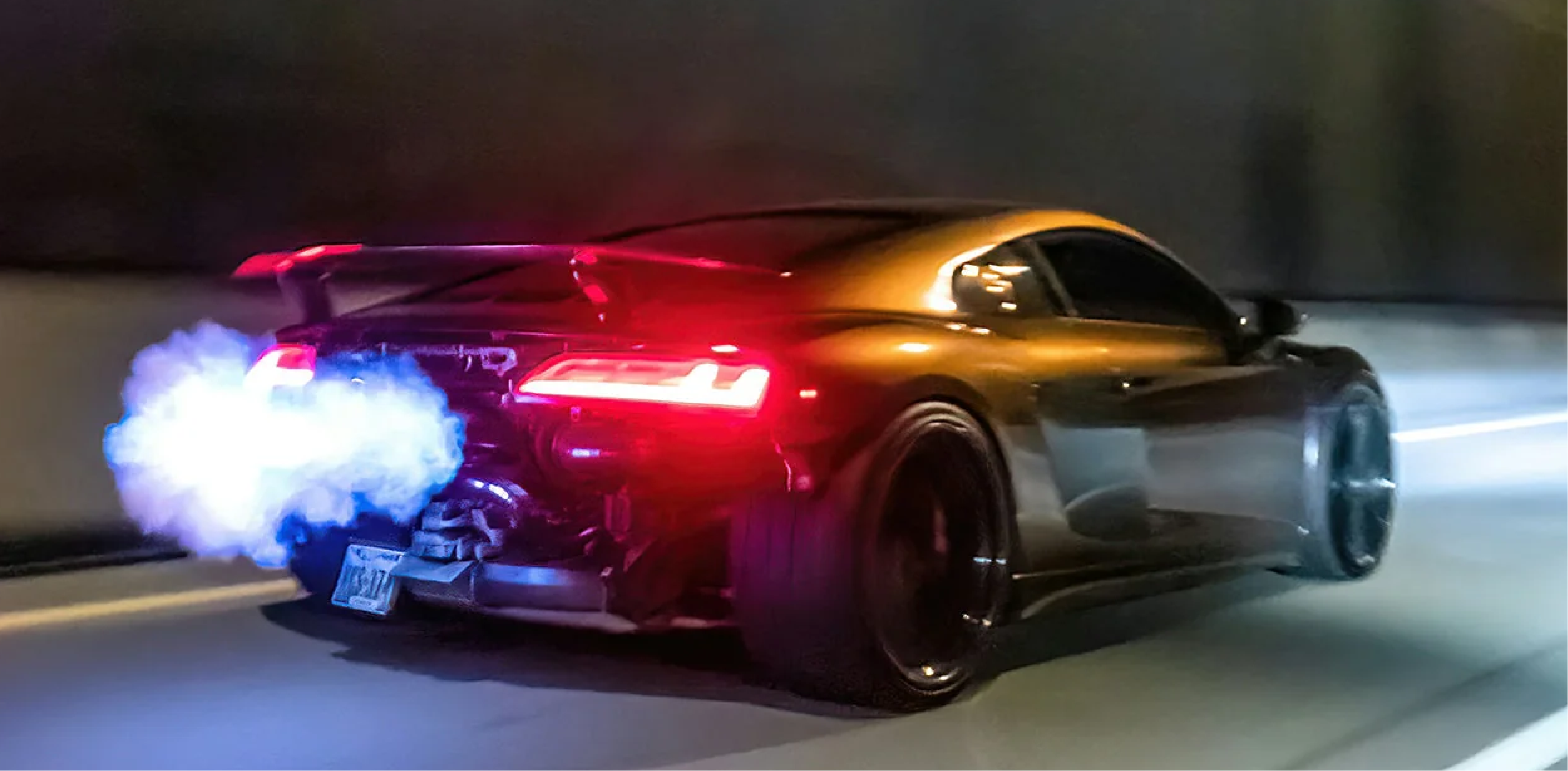 straight pipe aggressive exhaust sound