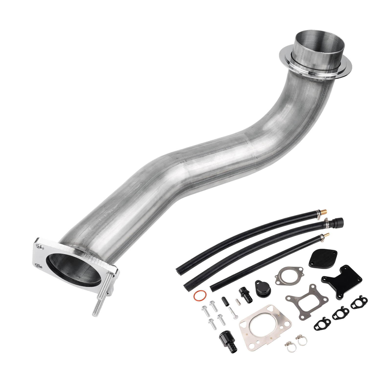2017-2026 6.6L Duramax L5P EGR & DOC Delete Kit And Downpipe For GM Silverado Sierra 2500 3500HD 0