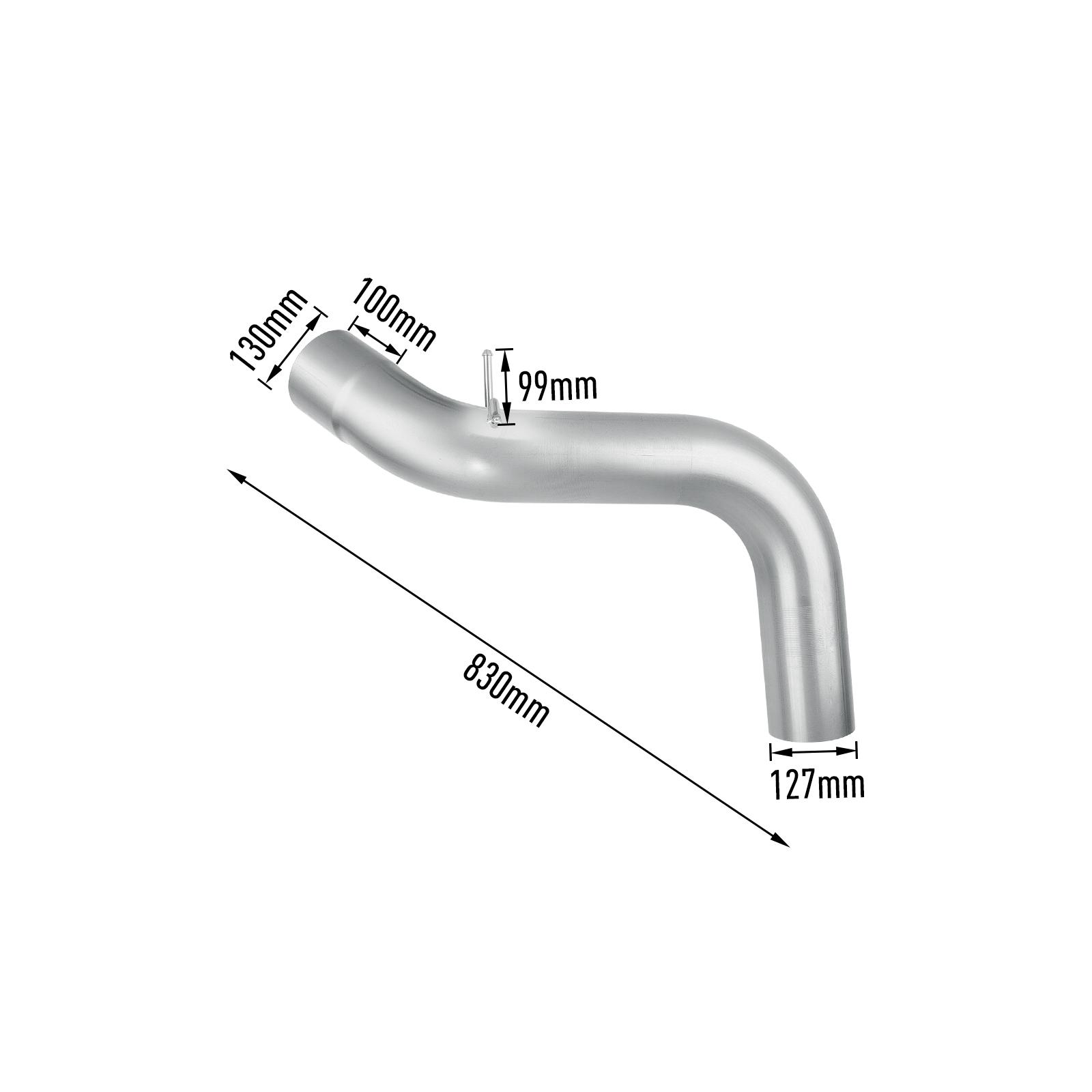 LMM 6.6L Duramax 5 Inch Downpipe-back Exhaust for 2007.5-2010 GMC/Chevy 14