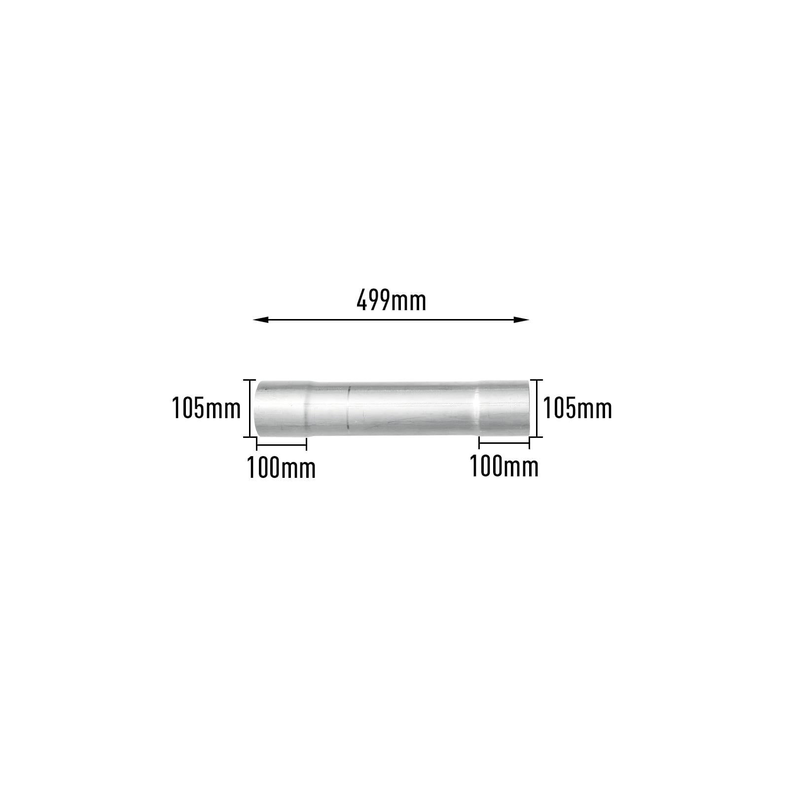 2011-2015 6.6L Duramax LML Race Pipe 4" DPF & Cat Delete for Chevy/GMC 14