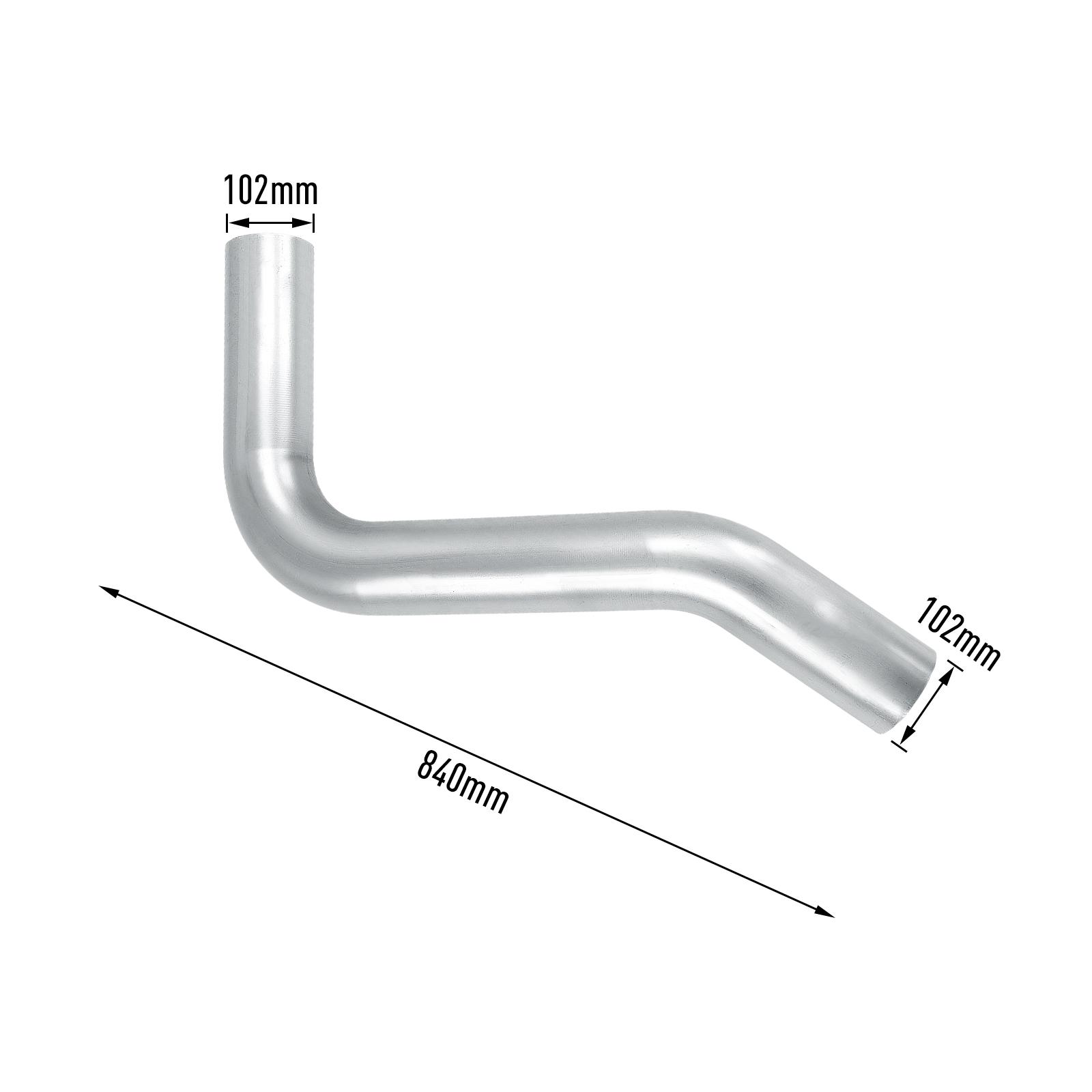 2011-2015 6.6L LML Duramax 4" DPF-Delete Downpipe-Back Exhaust System For Silverado Sierra 2500 3500HD 11