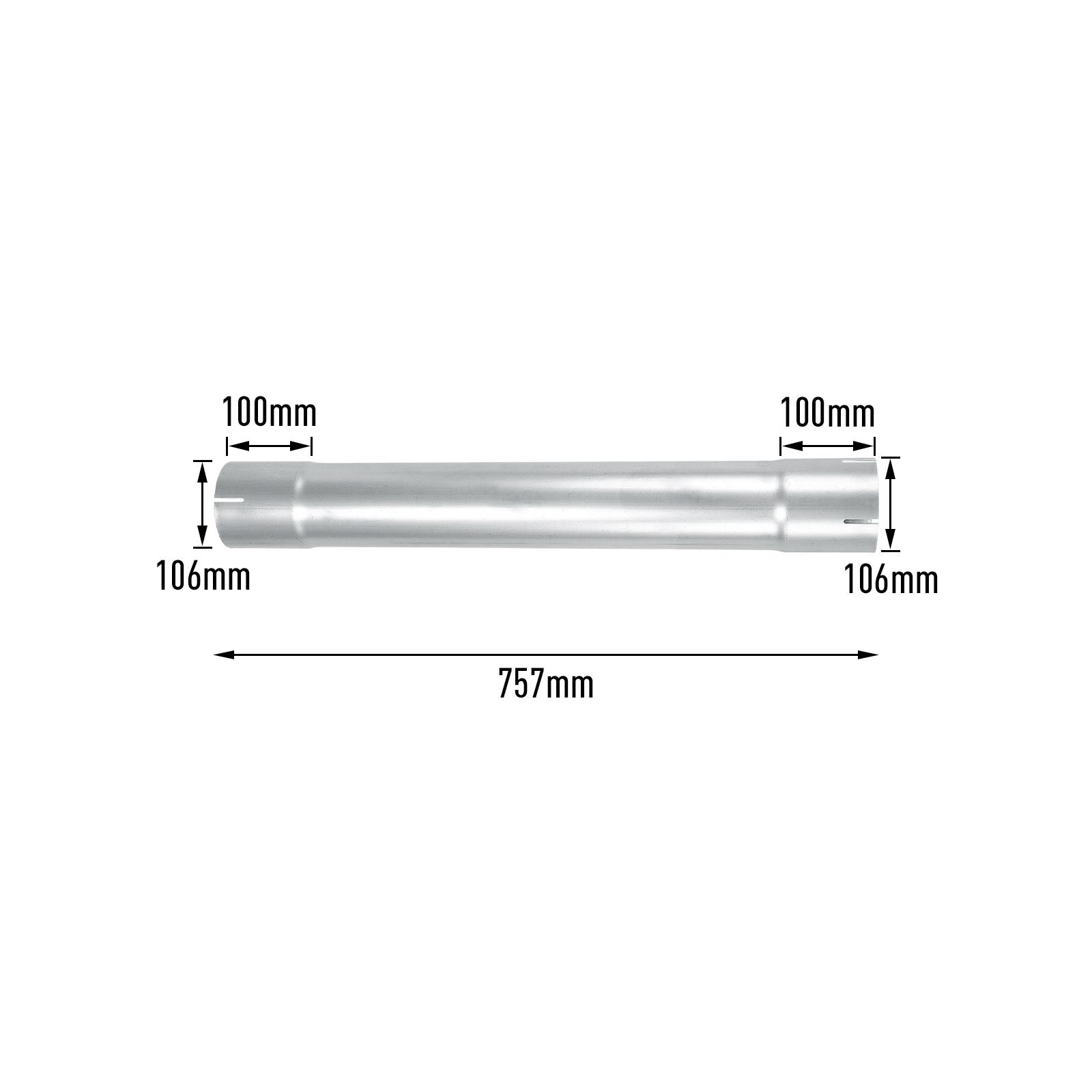 2011-2015 6.6L LML Duramax 4" DPF-Delete Downpipe-Back Exhaust System For Silverado Sierra 2500 3500HD 13