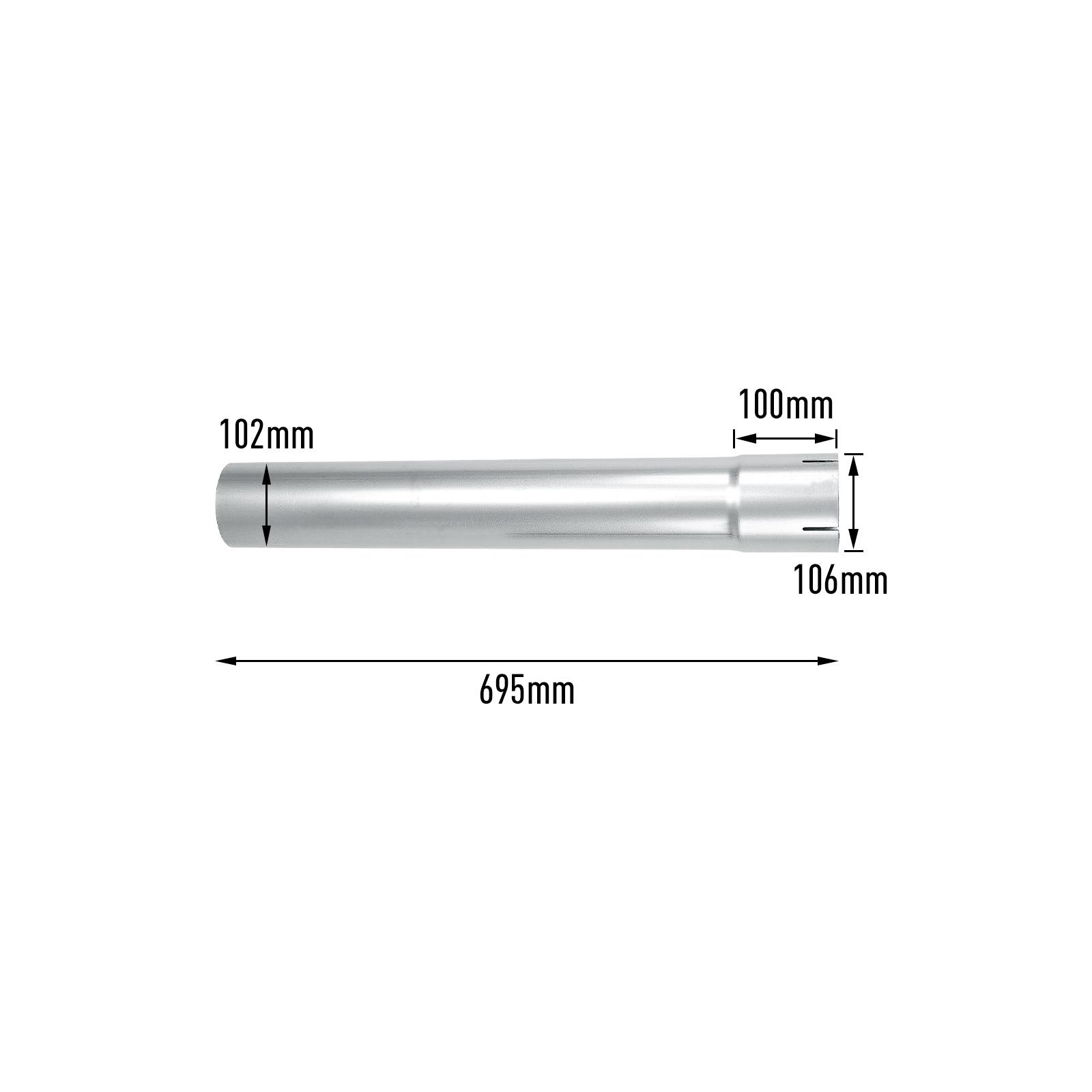 2011-2015 6.6L LML Duramax 4" DPF-Delete Downpipe-Back Exhaust System For Silverado Sierra 2500 3500HD 14