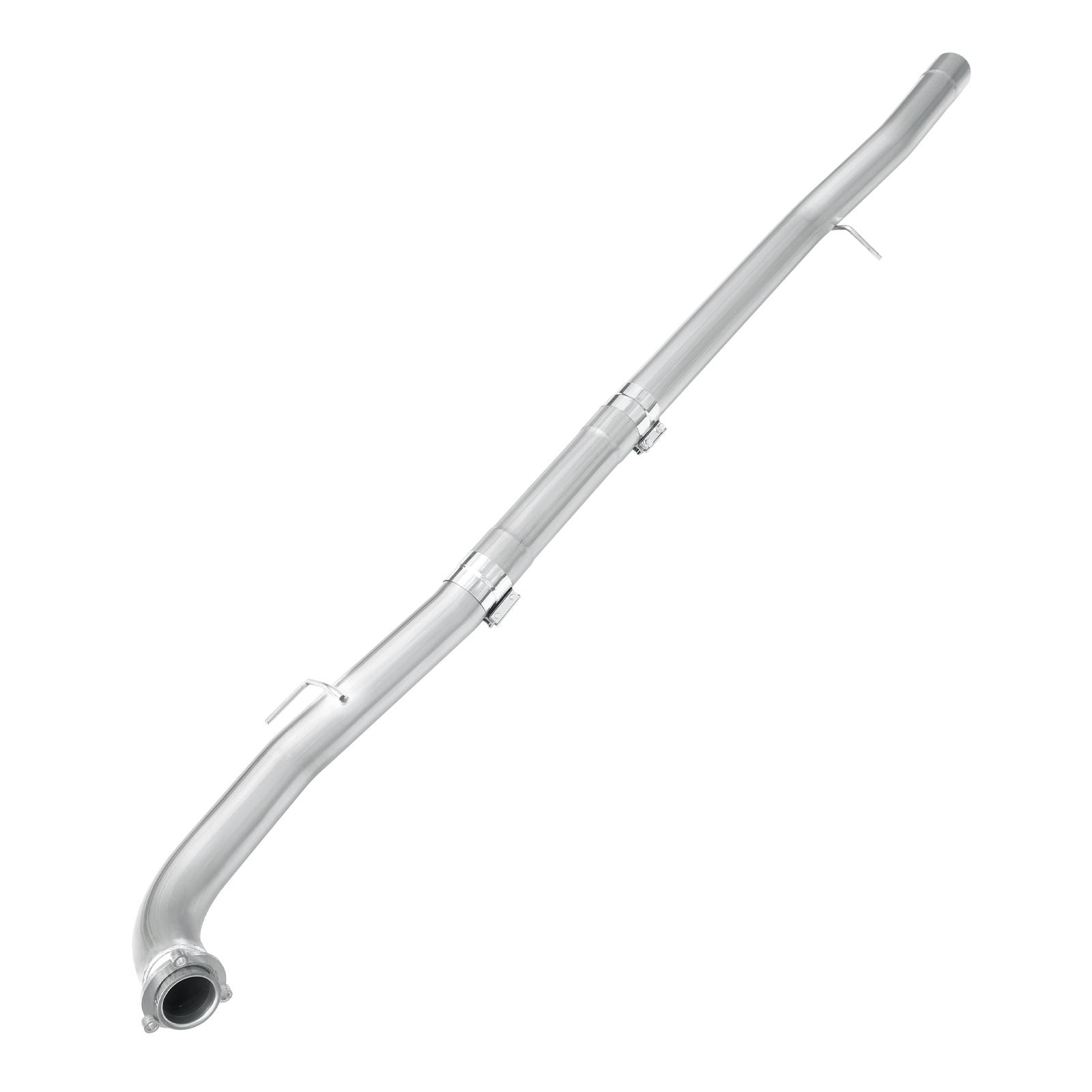 2015.5-2016 LML 6.6L Duramax 4" DPF Delete Race Pipe Exhaust for Chevy GMC 11