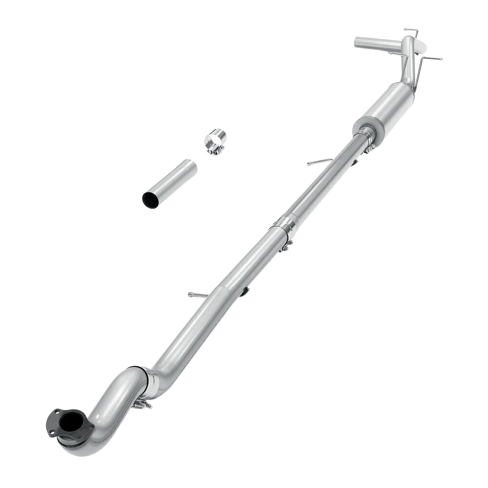 3" Turbo-Back 2016-2022 LWN 2.8L Baby Duramax DPF Delete Race Pipe w/Muffler 7