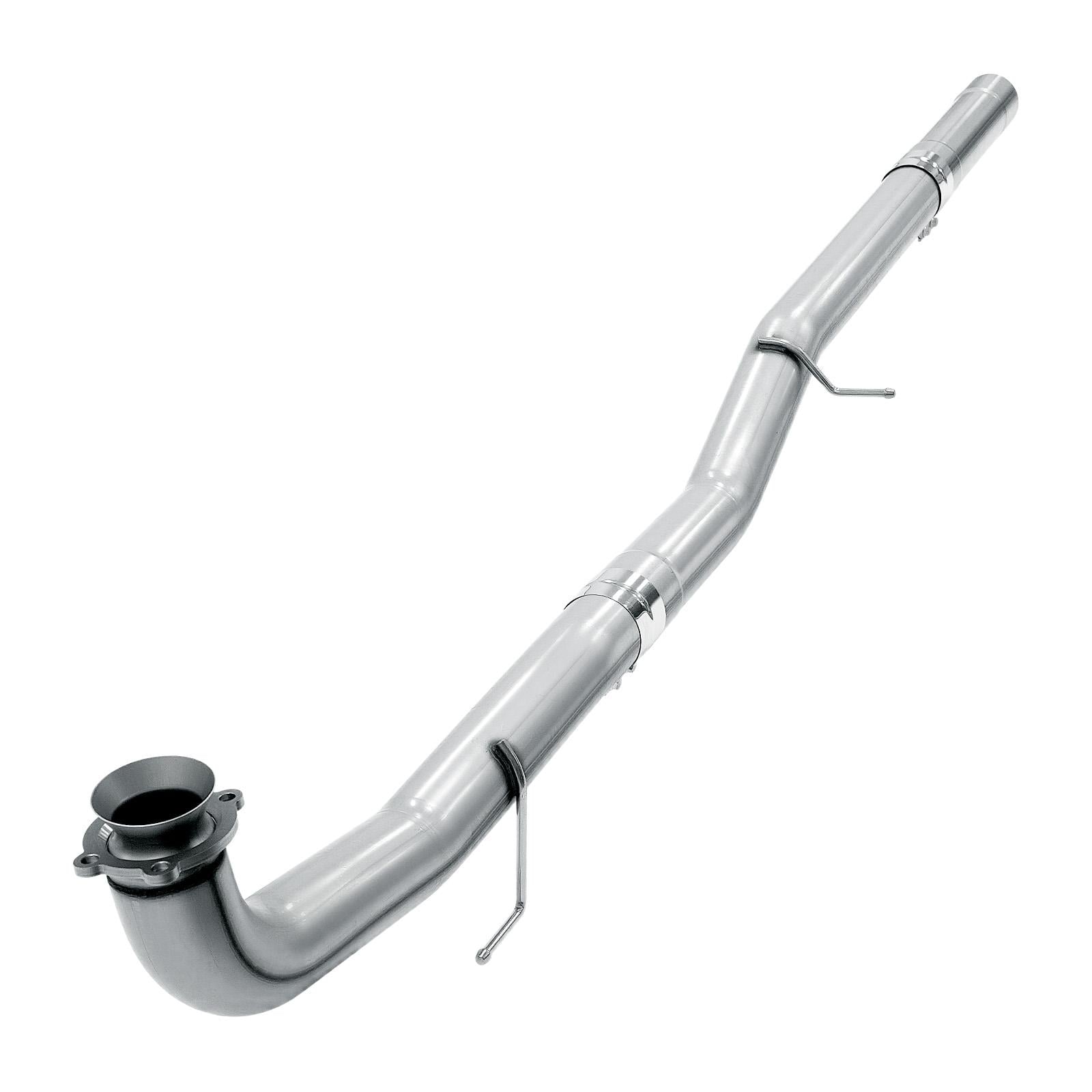 2017-2026 6.6L Duramax L5P Race Pipe 4" DPF & CAT Delete for Chevy/GMC 7