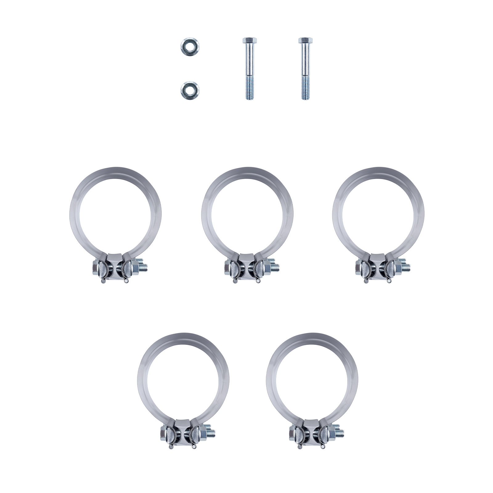 2020-2022 6.7L PowerStroke 4" Downpipe-Back CAT/DPF Delete Exhaust System With Muffler For F250/350 Super Duty 5