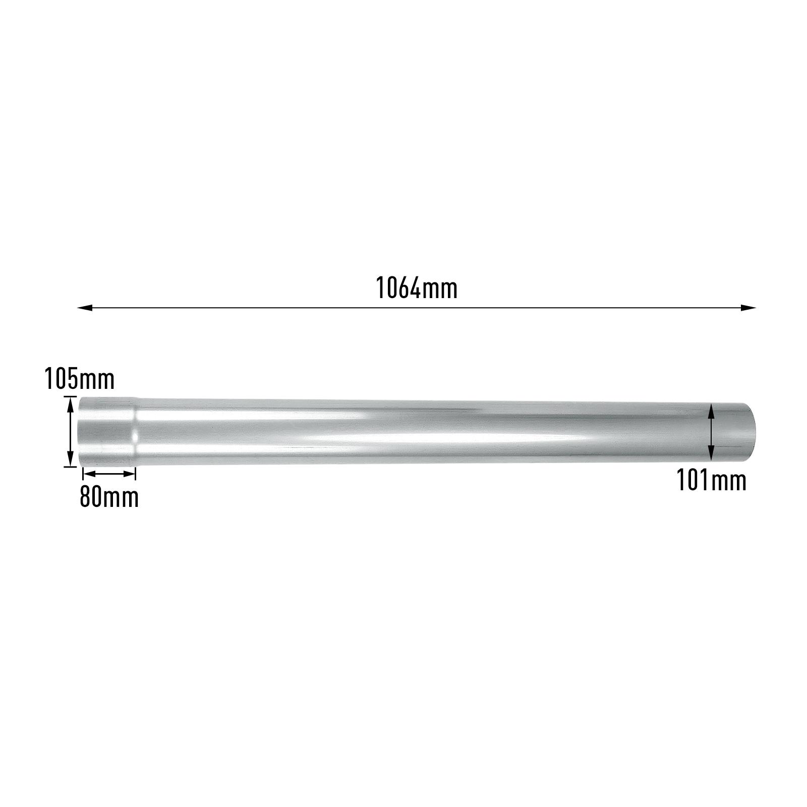 2003-2007 6.0L Powerstroke 4" Downpipe-Back DPF-Delete Exhaust System For Ford F250 F350 14