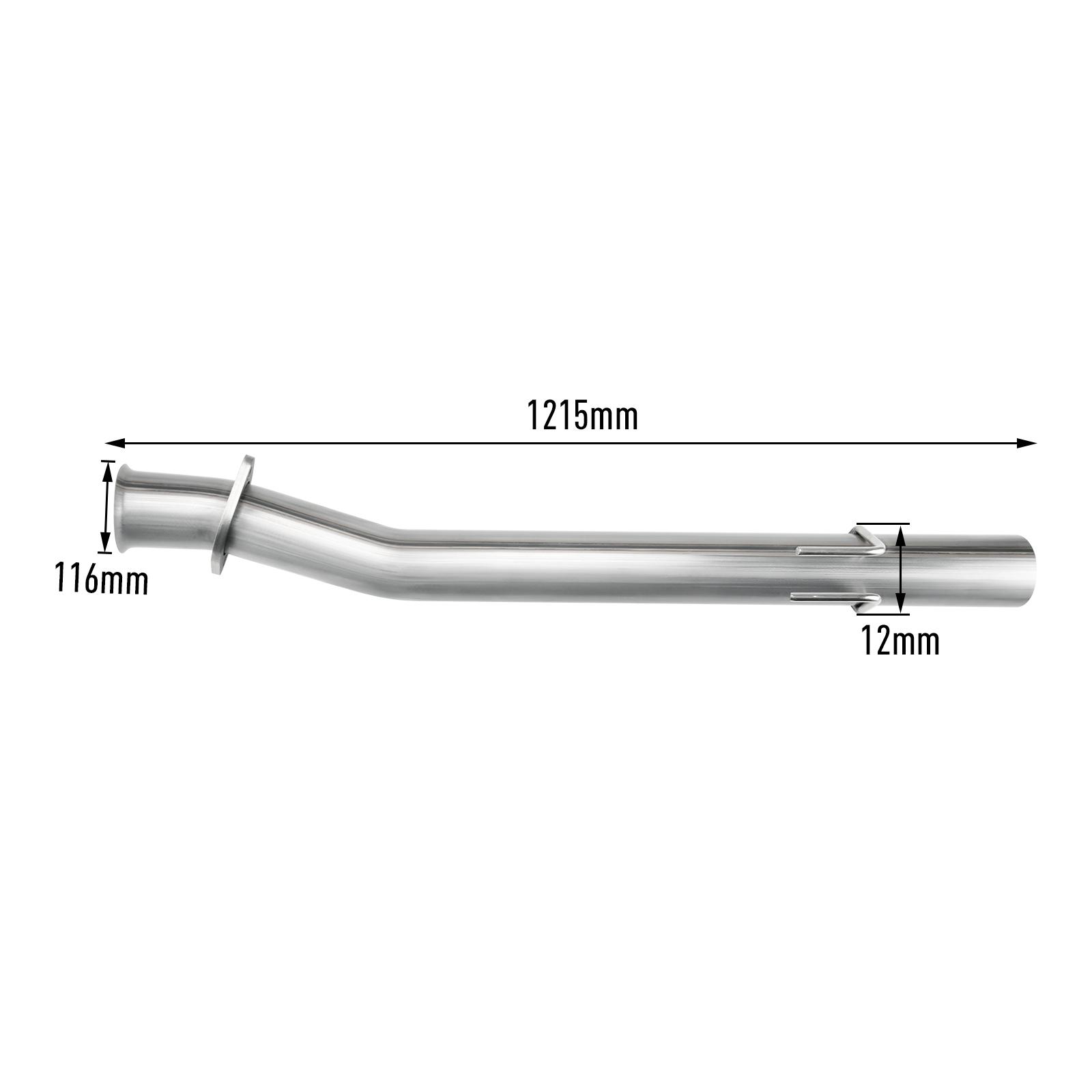 2011-2014 & 2017-2019 6.7L Powerstroke 4" Race Pipe DPF Delete & Diesel Tuner V2 & EGR Delete Kit for Ford F250 8