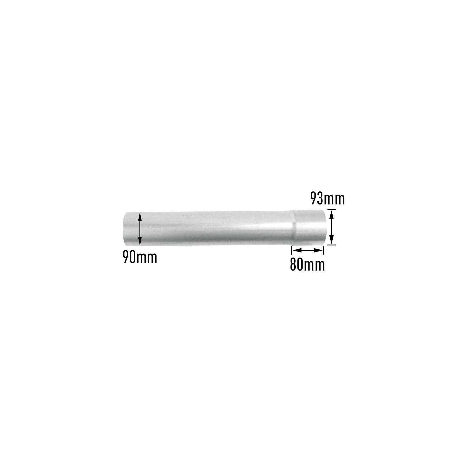 2018-2020 3.0L Powerstroke 3.5" DPF Delete Racepipe for Ford F150 12