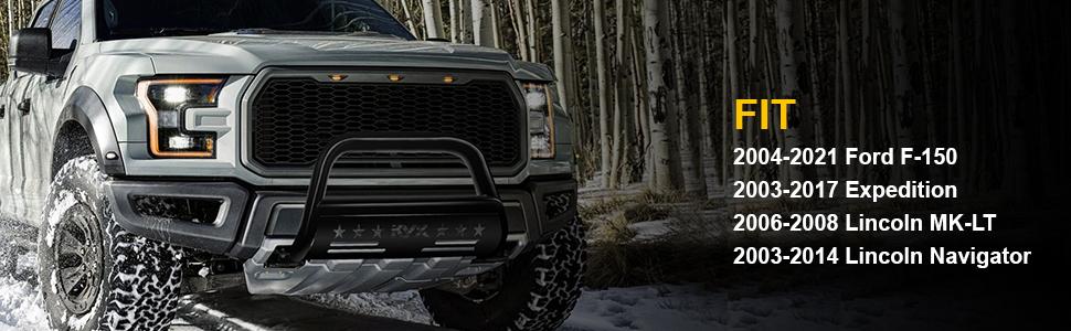 KYX Bull Bar for 2004-2021 Ford F150 without Light