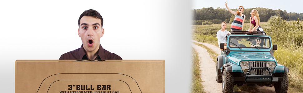 KYX BULL BAR for 2009-2018 DODGE RAM 1500